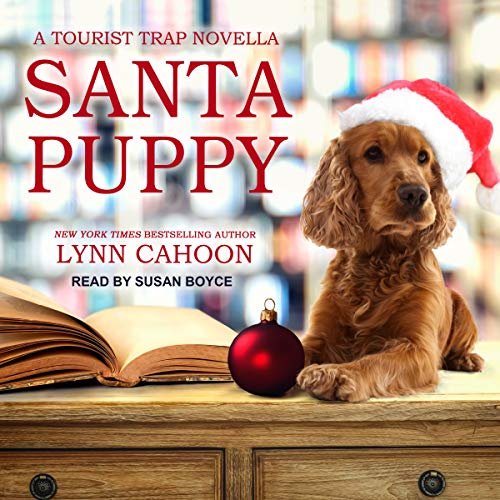 Santa Puppy Audiolibro Por Lynn Cahoon arte de portada