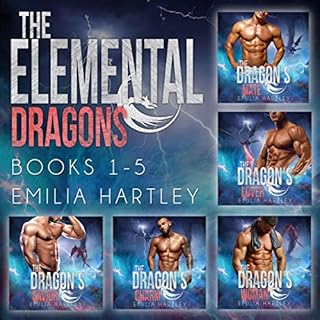 The Elemental Dragons Complete Series Audiolibro Por Emilia Hartley arte de portada