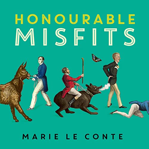 Honourable Misfits Audiolivro Por Marie Le Conte capa