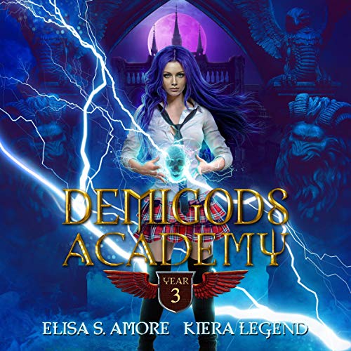 Page de couverture de Demigods Academy: Year Three