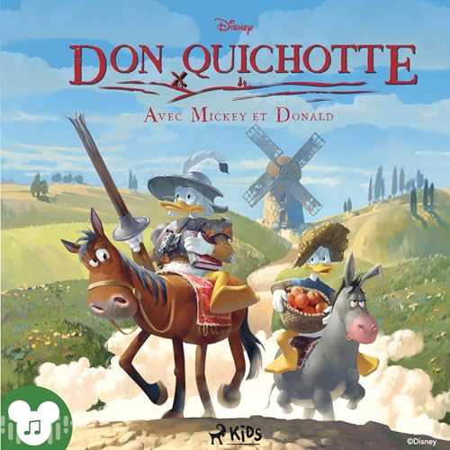 Don Quichotte avec Mickey et Donald cover art