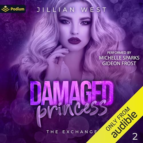 Damaged Princess Audiolibro Por Jillian West arte de portada