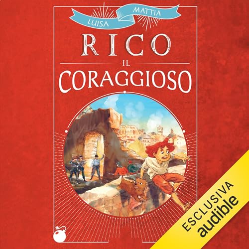 Diseño de la portada del título Rico il coraggioso