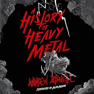 A History of Heavy Metal Audiolibro Por Andrew O'Neill arte de portada