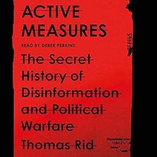 Active Measures Audiolibro Por Thomas Rid arte de portada