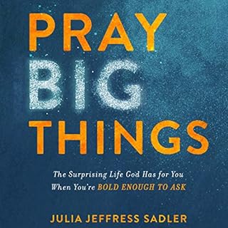 Pray Big Things Audiobook By Julia Jeffress Sadler cover art