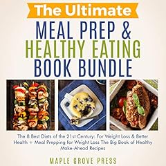 The Ultimate Meal Prep & Healthy Eating Book Bundle cover art