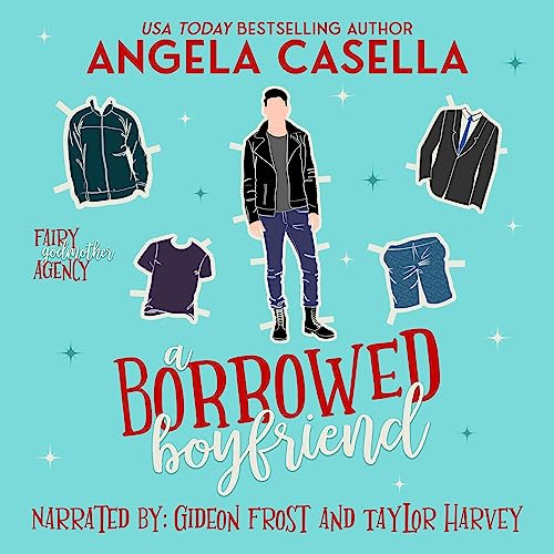 A Borrowed Boyfriend Audiolibro Por Angela Casella arte de portada