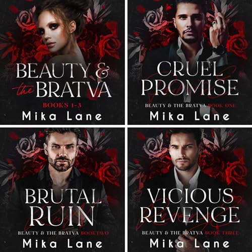 Beauty & the Bratva, Books 1-3 Audiobook By Mika Lane cover art