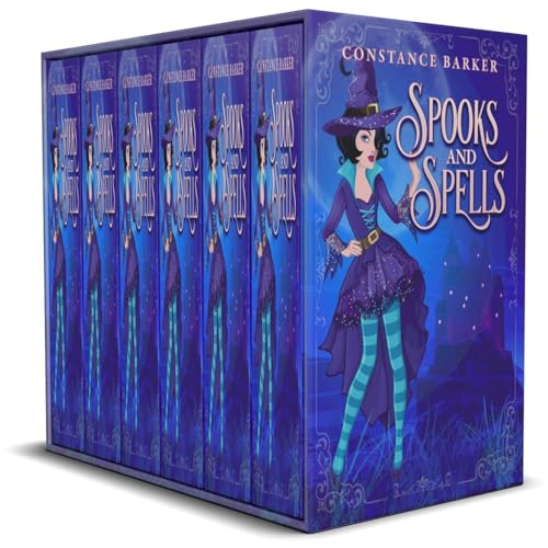 The Complete Spooks and Spells 6 Book Series Audiolibro Por Constance Barker arte de portada