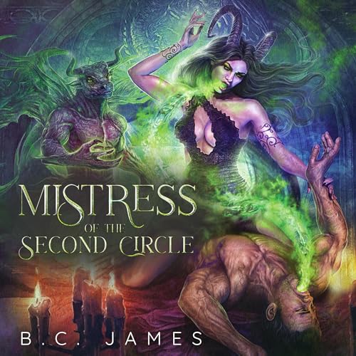 Mistress of the Second Circle Audiolibro Por B. C. James arte de portada