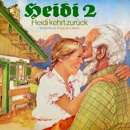 Heidi kehrt zurück Audiolibro Por Peter Folken, Johanna Spyri arte de portada