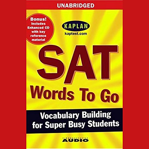 SAT Words to Go Audiobook By Kaplan cover art