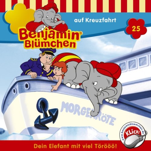 Benjamin auf Kreuzfahrt Audiolivro Por Elfie Donnelly capa