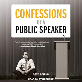 Confessions of a Public Speaker Audiobook By Scott Berkun cover art