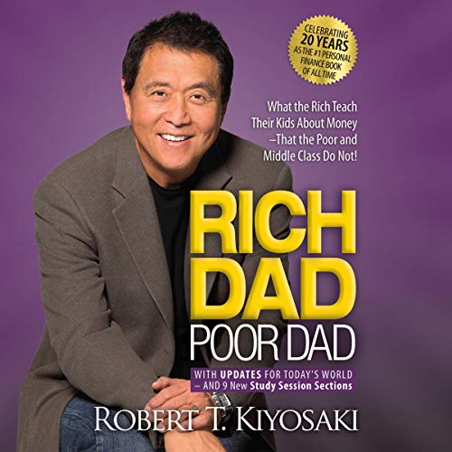 Rich Dad Poor Dad: 20th Anniversary Edition Audiolivro Por Robert T. Kiyosaki capa