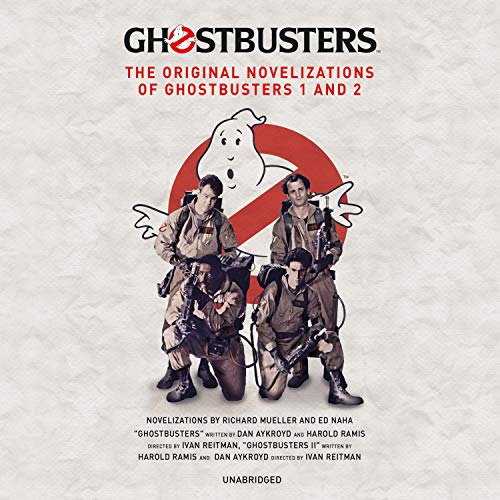 Ghostbusters Audiolibro Por Richard Mueller, Ed Naha arte de portada