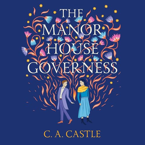 The Manor House Governess Audiolibro Por C.A. Castle arte de portada