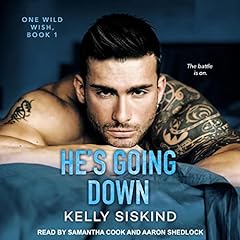 He's Going Down Audiolibro Por Kelly Siskind arte de portada