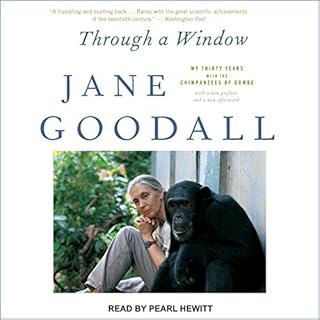 Through a Window Audiolibro Por Jane Goodall arte de portada