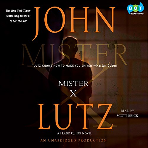 Mister X Audiolibro Por John Lutz arte de portada