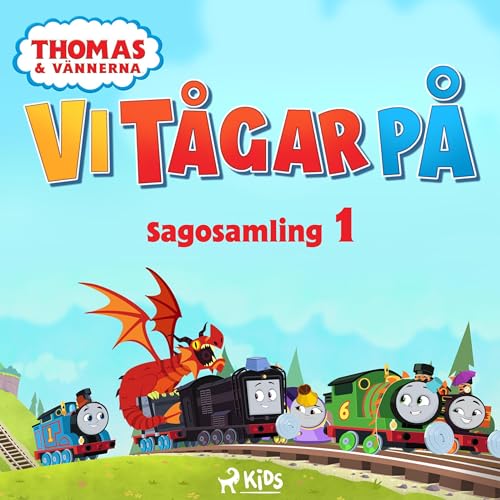 Couverture de Thomas och vännerna - Vi tågar på - Sagosamling 1