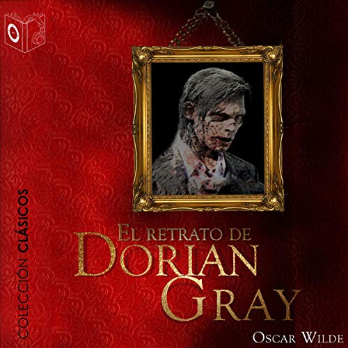 Diseño de la portada del título El retrato de Dorian Gray