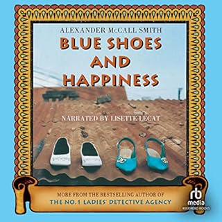 Blue Shoes and Happiness Audiolibro Por Alexander McCall Smith arte de portada