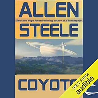 Coyote Audiolibro Por Allen Steele arte de portada