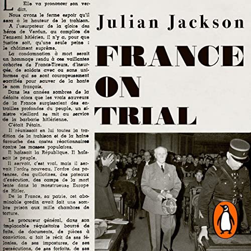 France on Trial Audiolibro Por Julian Jackson arte de portada