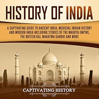 History of India Audiolibro Por Captivating History arte de portada