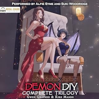 Demon DIY Complete Trilogy Audiolibro Por Gwen Grayson, Kirk Mason arte de portada