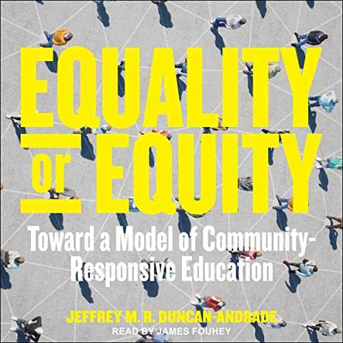 Diseño de la portada del título Equality or Equity