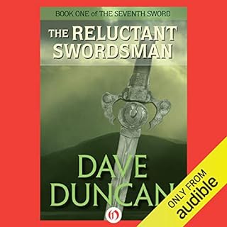 The Reluctant Swordsman Audiolibro Por Dave Duncan arte de portada