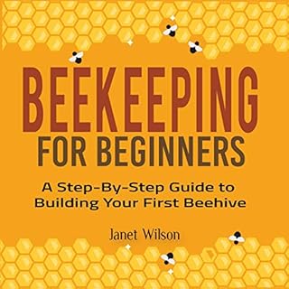 Beekeeping for Beginners Audiolibro Por Janet Wilson arte de portada