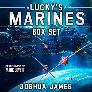 Lucky's Marines Box Set Audiolibro Por Joshua James arte de portada