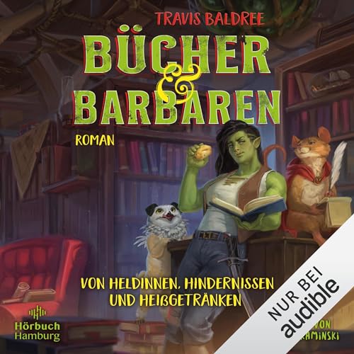 Bücher und Barbaren Audiolivro Por Travis Baldree, Wolfgang Thon - Übersetzer capa