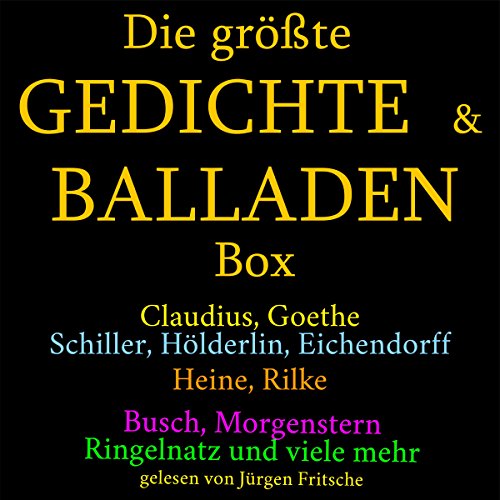 Die größte Gedichte- & Balladen-Box cover art