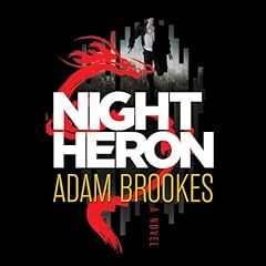 Night Heron Audiolibro Por Adam Brookes arte de portada