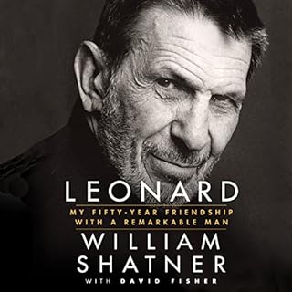 Leonard Audiolibro Por William Shatner arte de portada