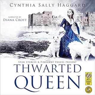 Thwarted Queen Audiolibro Por Cynthia Sally Haggard arte de portada