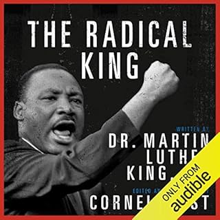 The Radical King Audiolibro Por Cornel West - editor, Dr. Martin Luther King Jr. arte de portada