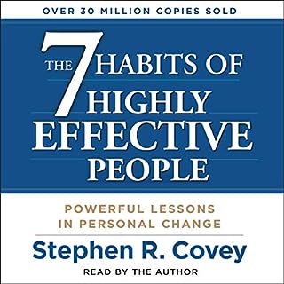 The 7 Habits of Highly Effective People Audiolibro Por Stephen R. Covey arte de portada