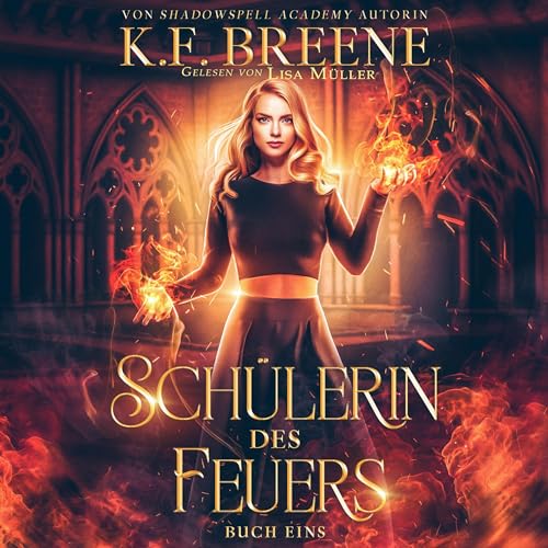 Schülerin des Feuers Audiolivro Por K.F. Breene capa