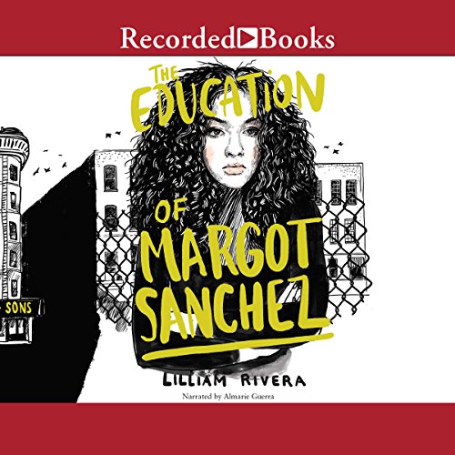 Diseño de la portada del título The Education of Margot Sanchez