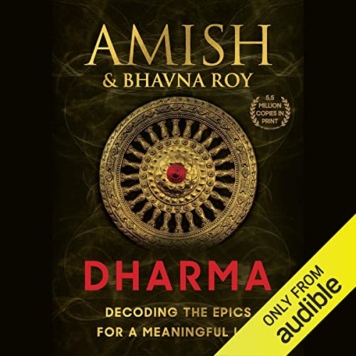 Dharma Audiolivro Por Amish Tripathi capa