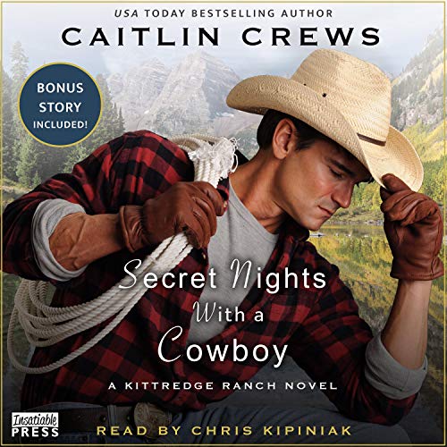 Secret Nights with a Cowboy Audiolibro Por Caitlin Crews arte de portada