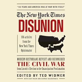 The New York Times: Disunion Audiolibro Por Ted Widmer - editor arte de portada