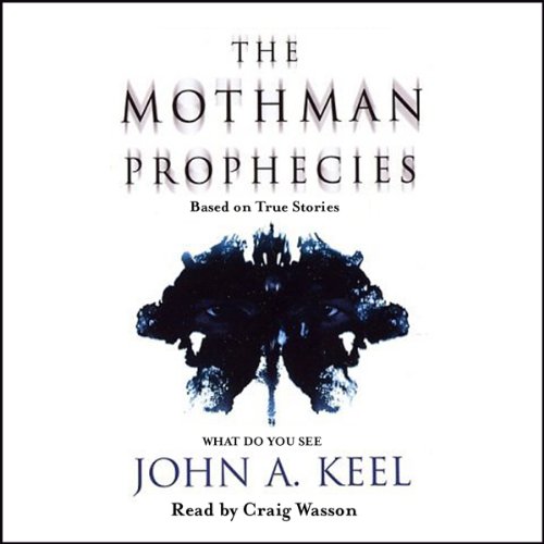 The Mothman Prophecies Audiolibro Por John A. Keel arte de portada