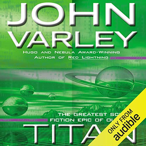 Titan Audiolivro Por John Varley capa